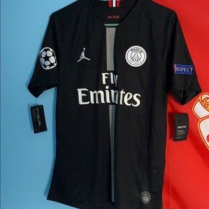 AUTHENTIC PSG Paris Neymar Jr Jersey Medium Black